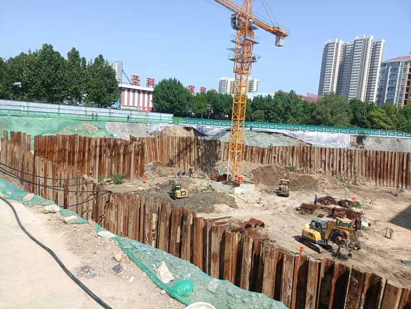 蚌埠龙子湖区钢板桩